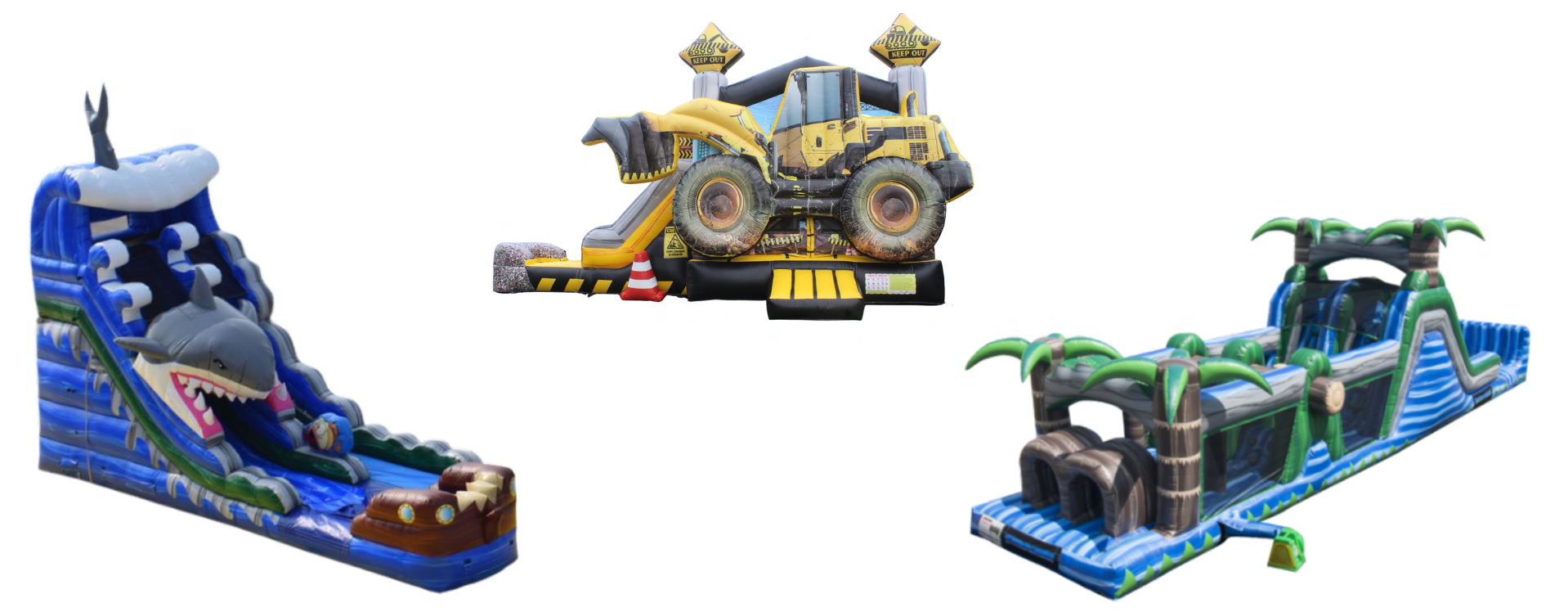 Jumping JS Party Rentalz, Inflatable water slides and bounce house for party rentals